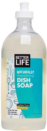 Мыло для посуды «Лимон и мята» — 22 жидких унции Better Life