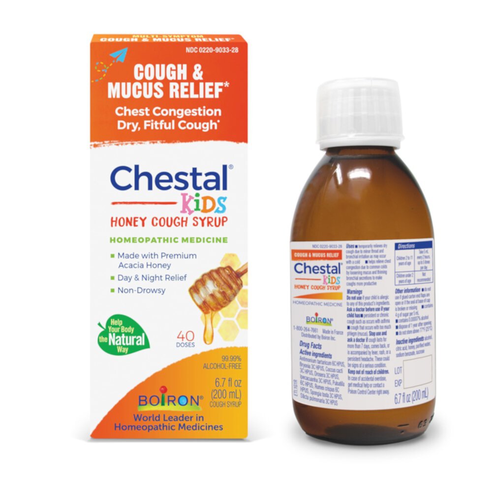 Chestal Children's Cough Relief Honey -- 6.7 fl oz (Жидкие унции) Boiron