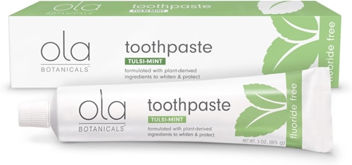 Зубная паста Premium Dental Care с мятой туласи -- 3 унции Ola Botanicals