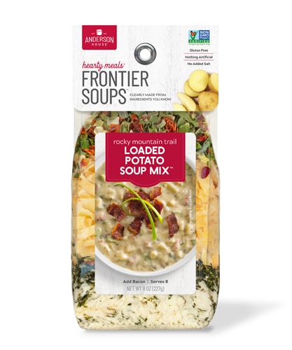 Смесь для картофельного супа со скалистыми горами — 8 унций Frontier Soups