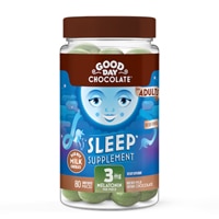 Adults Sleep Supplement Milk Chocolate -- 3 mg - 80 Candy Coated Pieces Good Day Chocolate