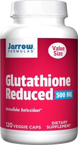 Иммунная поддержка с пониженным содержанием глутатиона — 500 мг — 120 растительных капсул Jarrow Formulas
