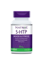 5-HTP Настроение и стресс — 50 мг — 30 капсул Natrol