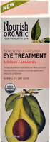 Organic™ Eye Treatment Avocado + Argan Oil — 0,5 жидких унций Nourish