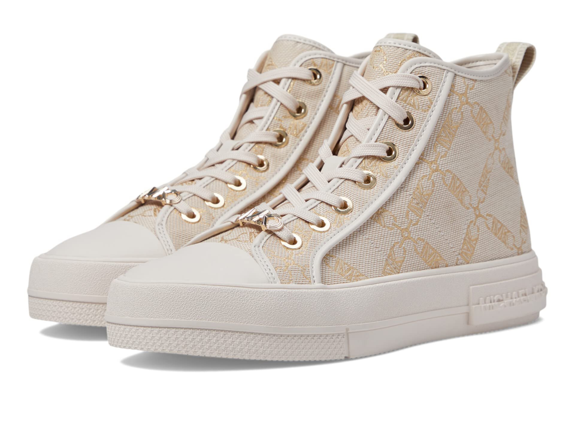 Кроссовки Michael Kors Evy High-Top с текстильной стелькой и высоким верхом Michael Kors