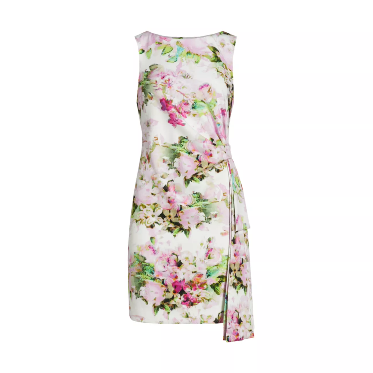Мини-платье Estate Nisus с завязками и цветочным принтом Marella
