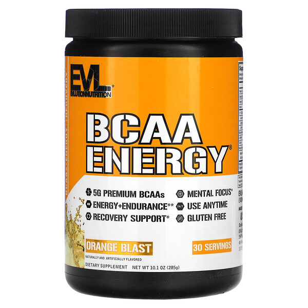 BCAA ENERGY, Оранжевый взрыв - 285 г - EVLution Nutrition EVLution Nutrition