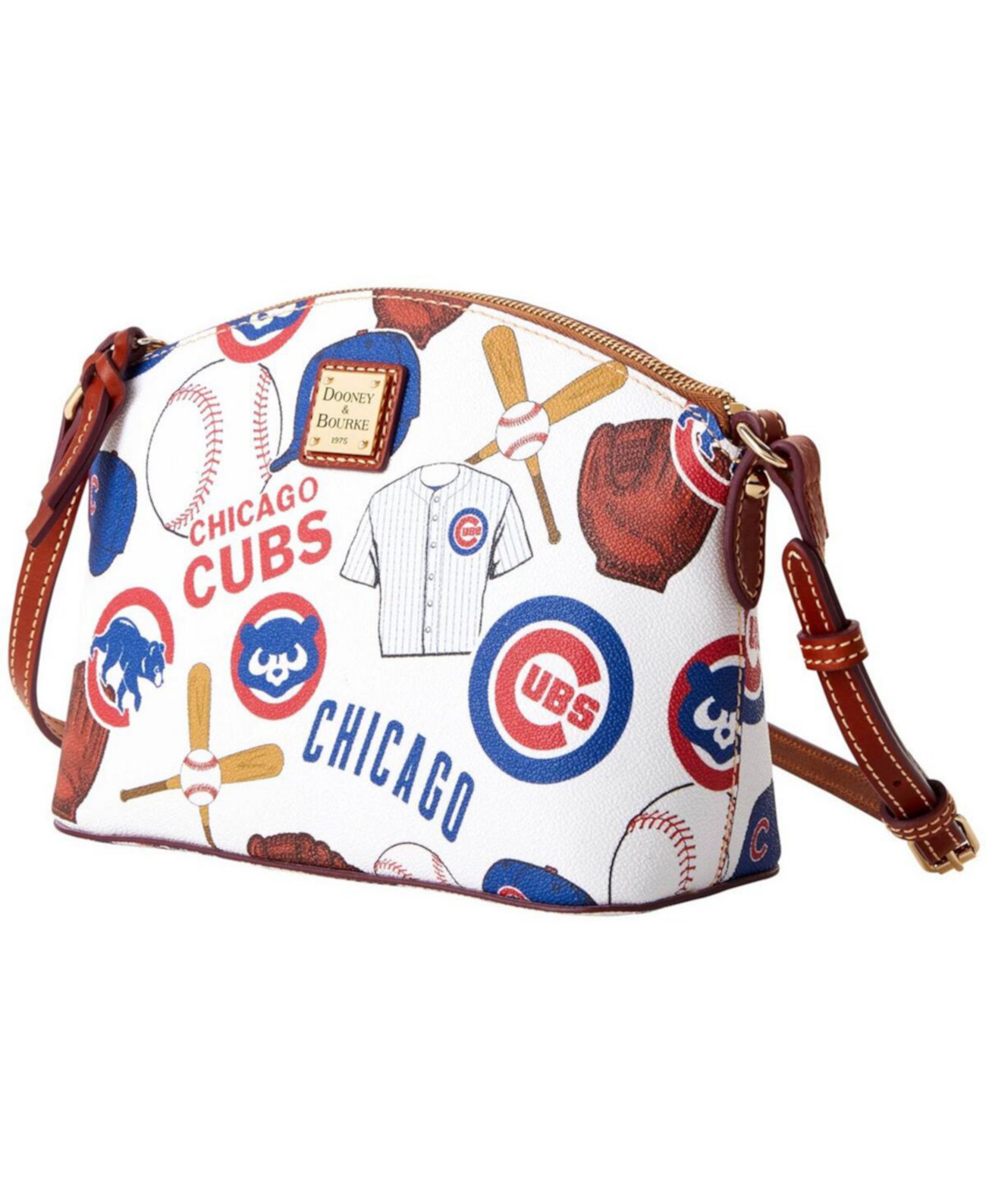 Женский кошелек через плечо Chicago Cubs Game Day Suki Dooney & Bourke