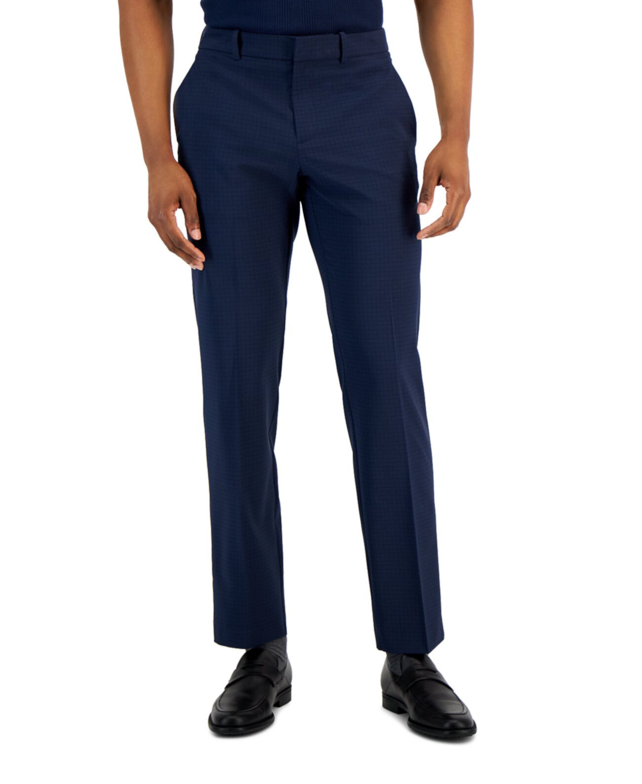 Мужские классические брюки Modern-Fit Stretch Resolution Perry Ellis