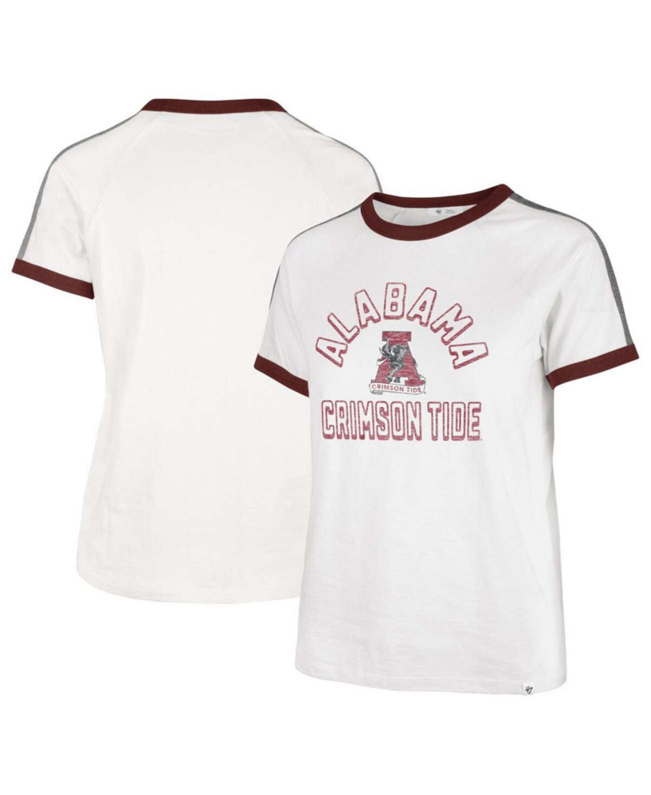 Женская белая футболка Alabama Crimson Tide Sweet Heat Peyton '47 Brand