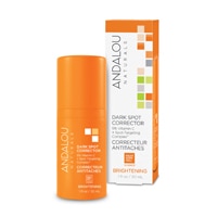 Brightening Dark Spot Corrector with 5% Vitamin C -- 1 fl oz (Жидкие унции) Andalou Naturals