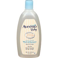 Шампунь для детей Aveeno Baby Wash & Shampoo Lightly Scented, 532 мл Aveeno