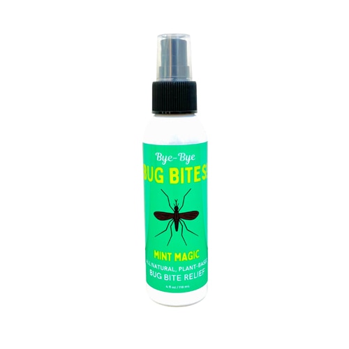 Нетоксичный охлаждающий спрей от укусов насекомых Mint Magic -- 4 жидких унции Green Home Wash