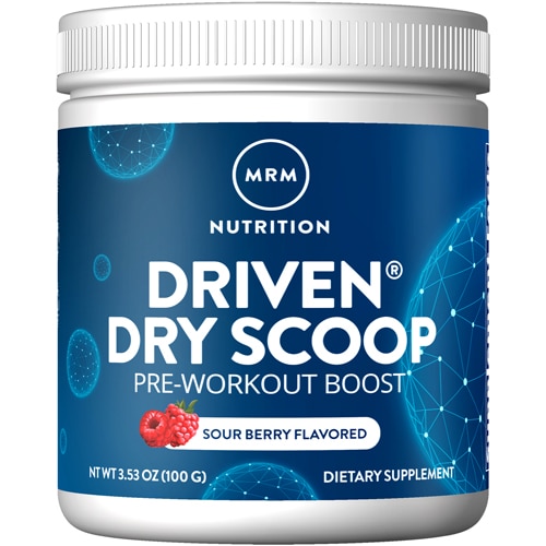 Предтренировочный порошок Driven Dry Scoop Sour Berry 100 г - Энергия и Витамины Mrm