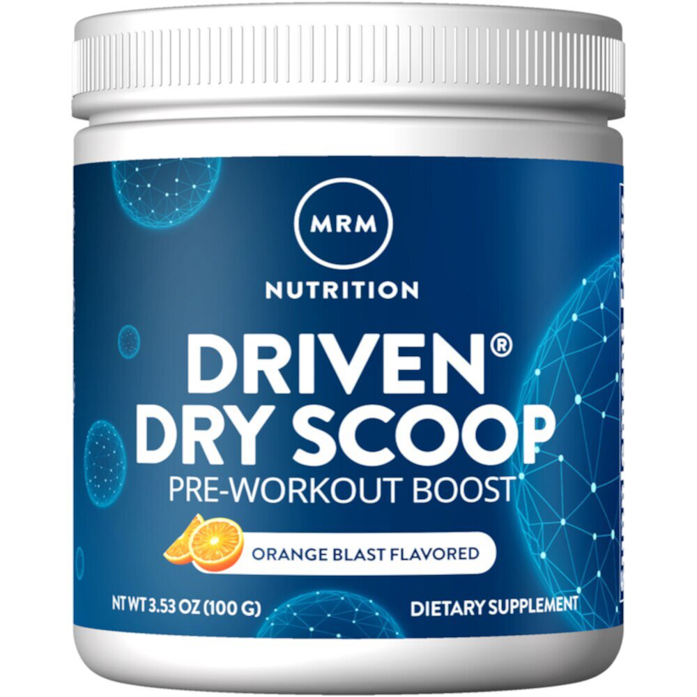 Driven Dry Scoop Orange Blast -- 3.53 oz (Унции) MRM