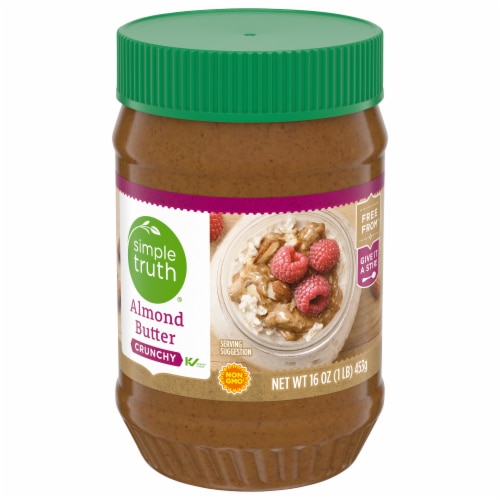 Almond Butter Crunchy -- 16 oz Simple Truth