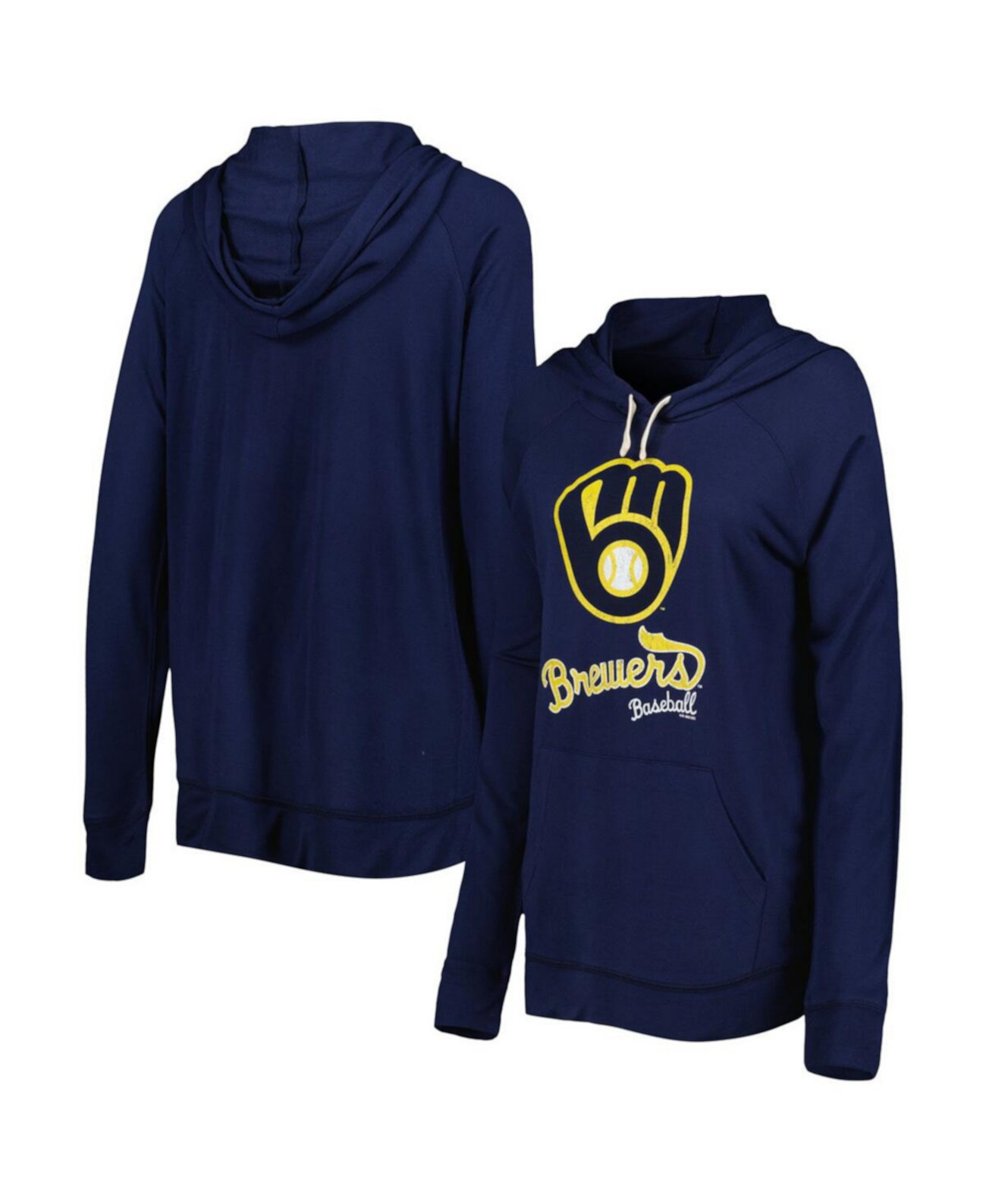 Женский Пуловер Touch Milwaukee Brewers Pre-Game Raglan Touch