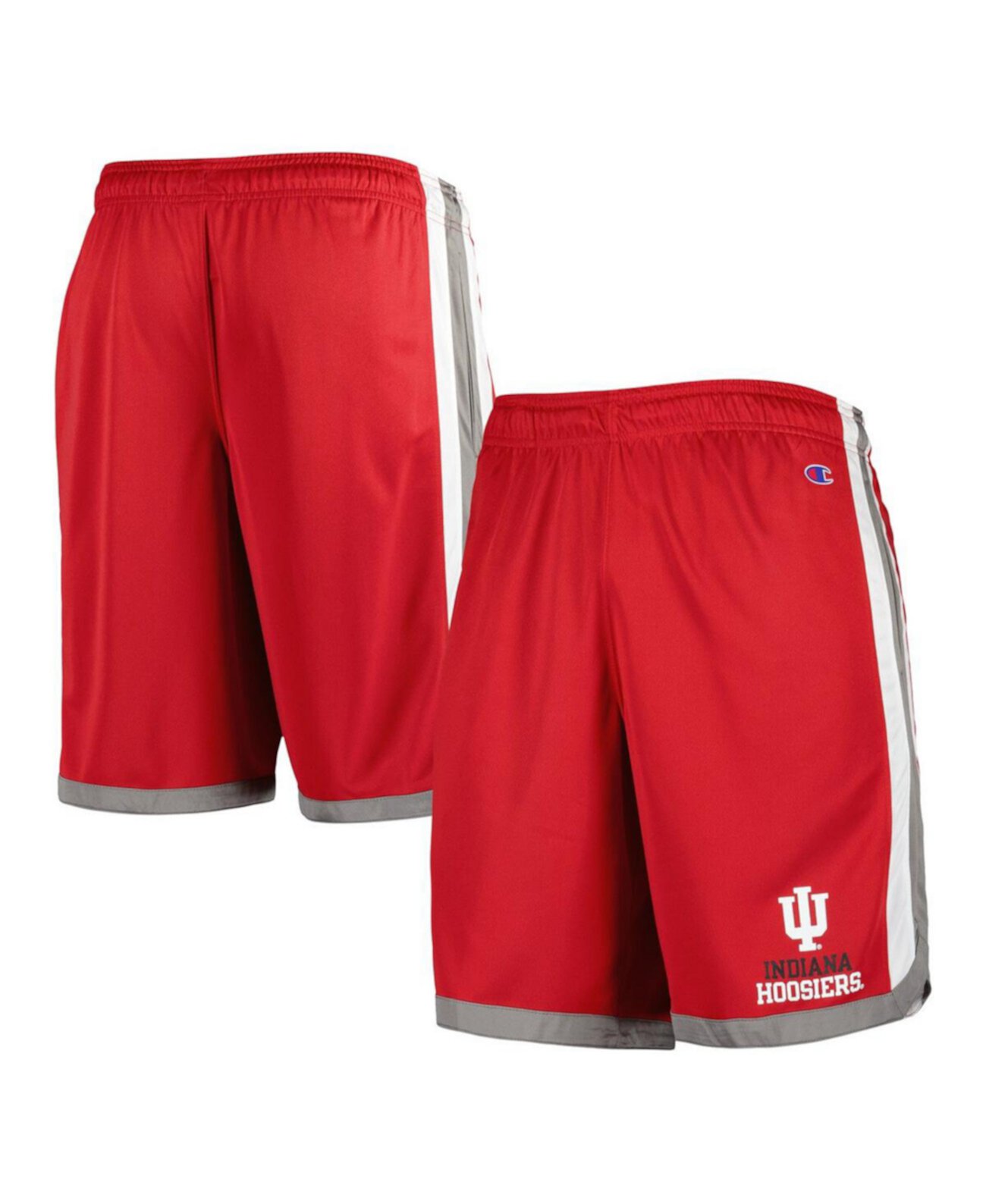 Мужские баскетбольные шорты Indiana Hoosiers малинового цвета Champion