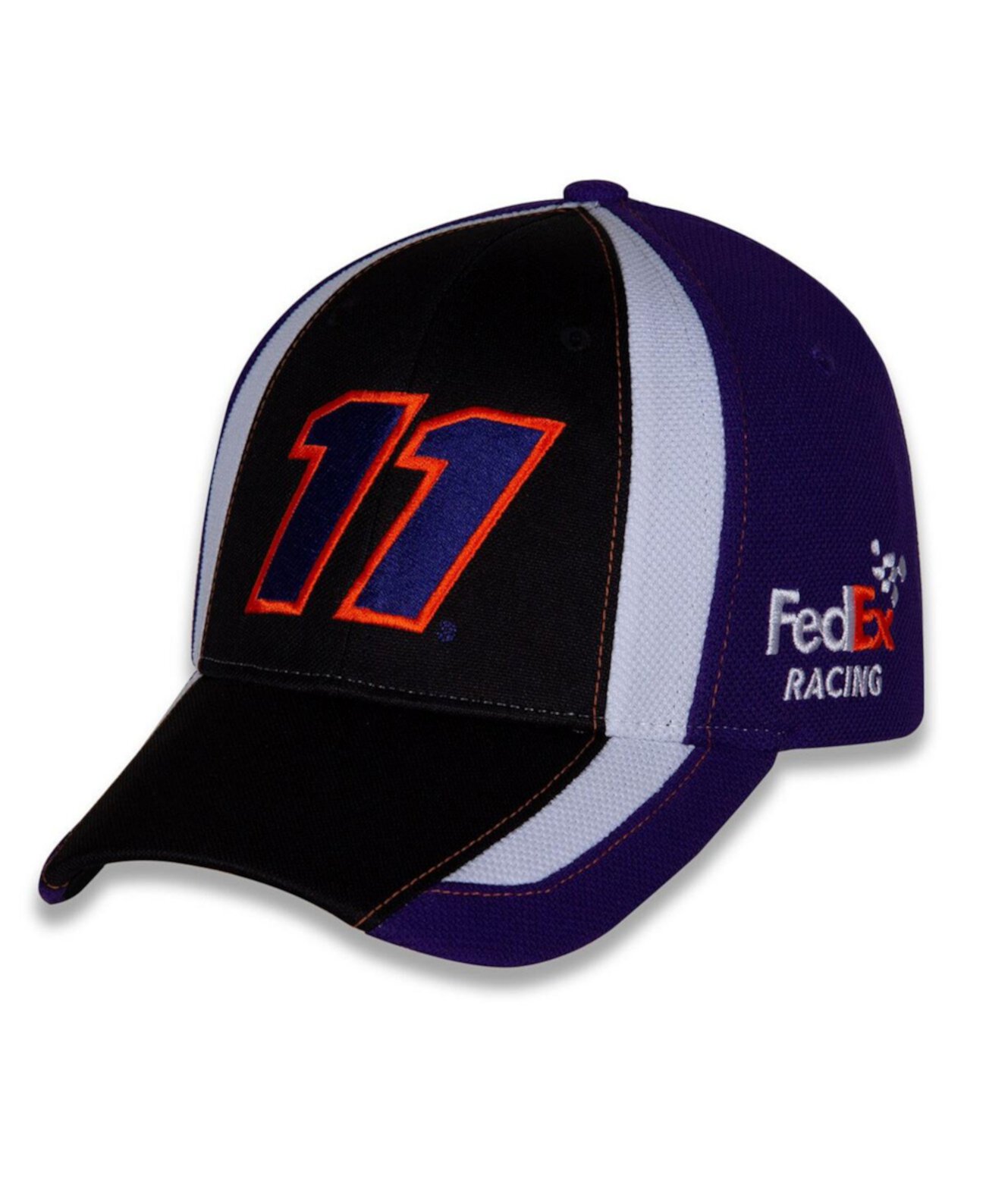 Мужская черная, темно-синяя регулируемая шапка Denny Hamlin Restart Restart Joe Gibbs Racing Team Collection