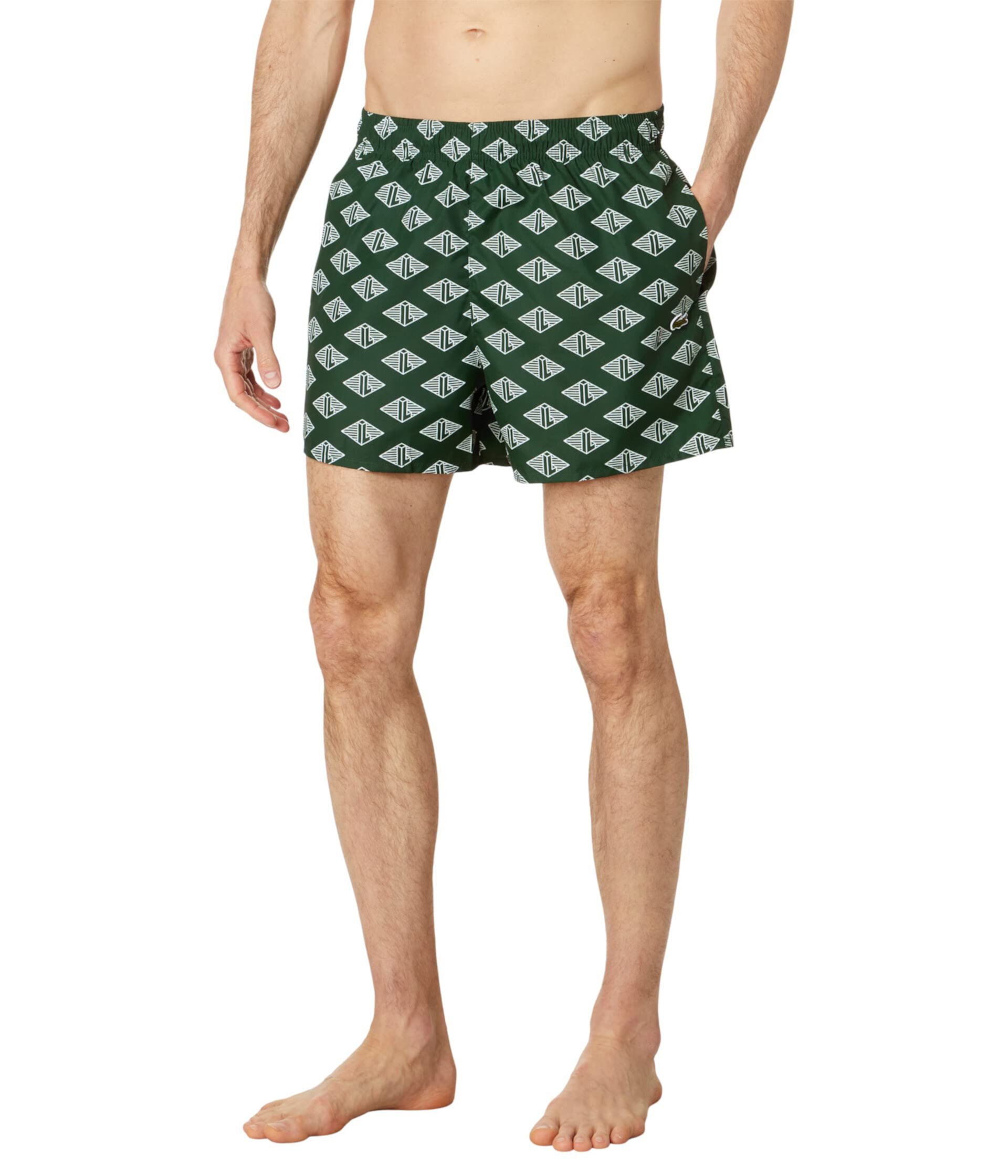 Taffeta Swim Shorts Lacoste