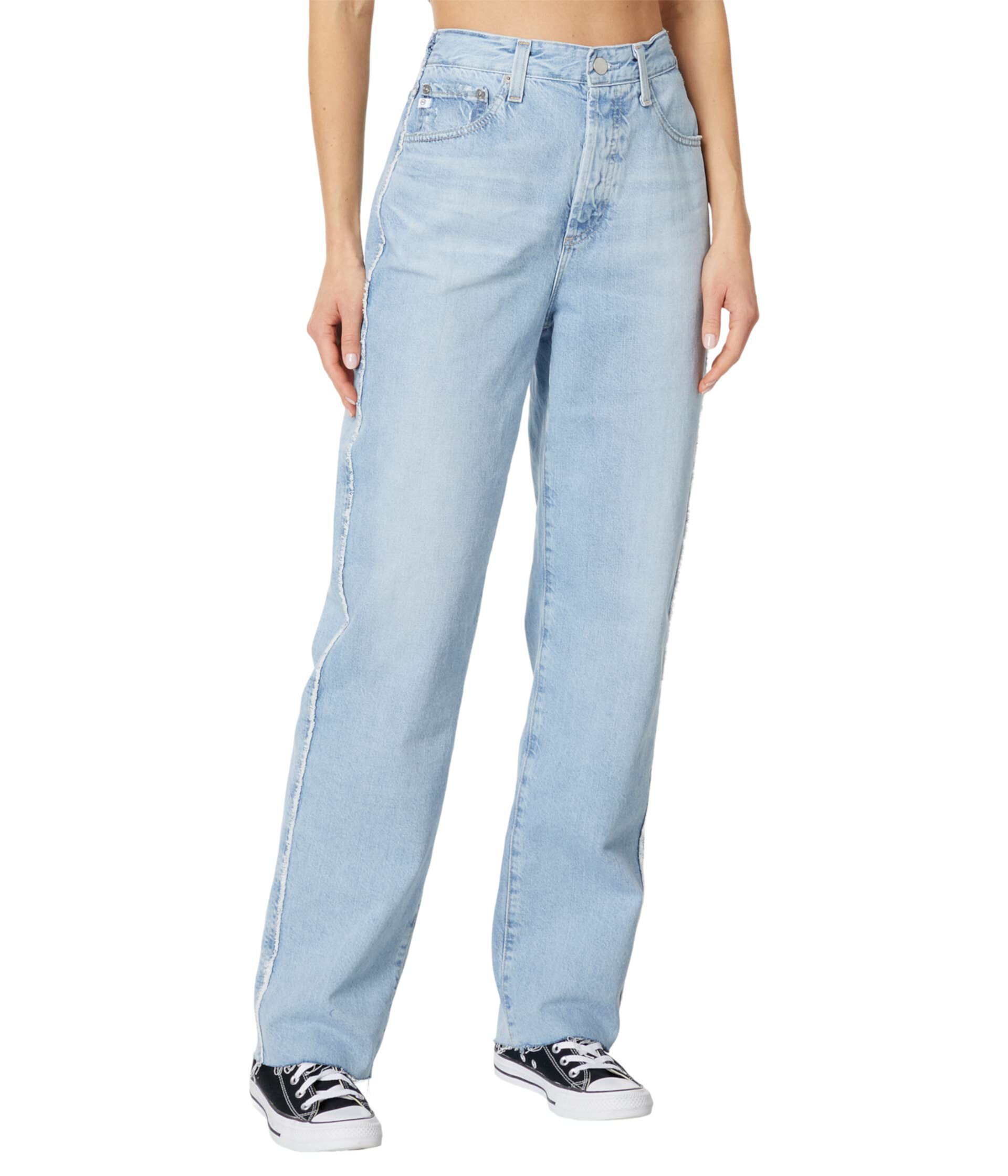 Clove Rework Vintage High-Rise Straight in Blindsided AG Jeans