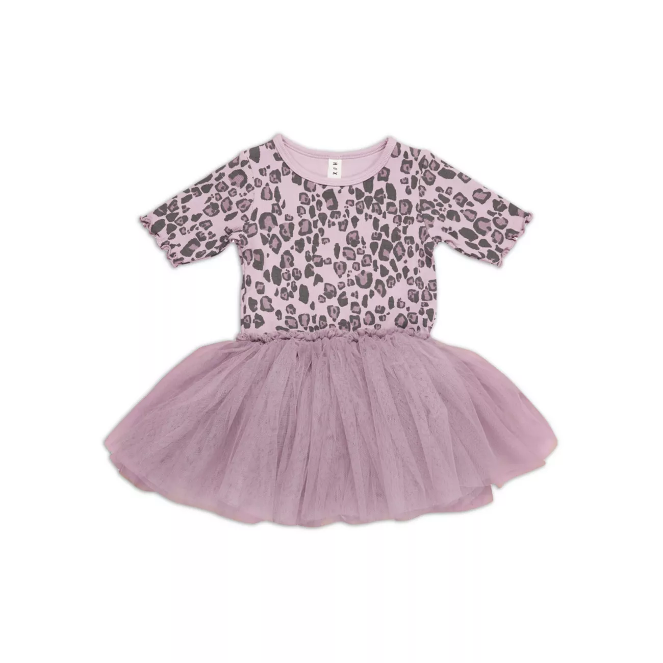 Балетное платье рельефной вязки Jaguar для маленьких девочек и девочек HUXBABY