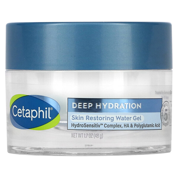 Deep Hydration, водный гель, восстанавливающий кожу, 1,7 унции (48 г) Cetaphil