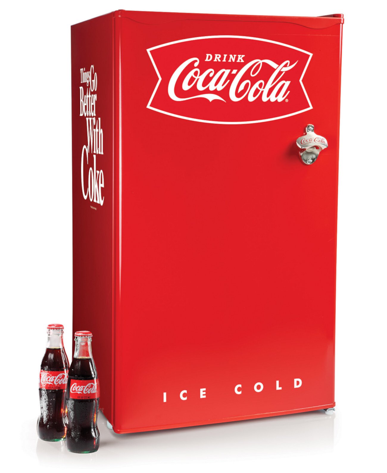 3.2 Холодильник с морозильной камерой в кубических футах Coca-Cola