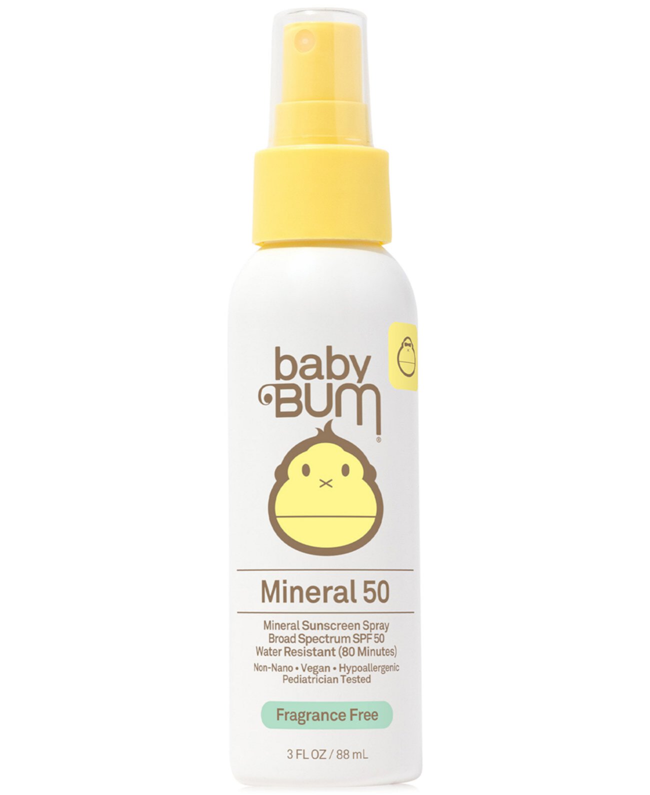 Baby Bum Минеральный солнцезащитный спрей SPF 50 Sun Bum