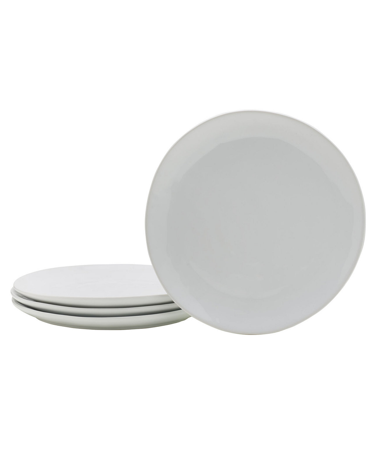 Набор тарелок для салата из белой посуды на каждый день, 4 предмета Fitz & Floyd