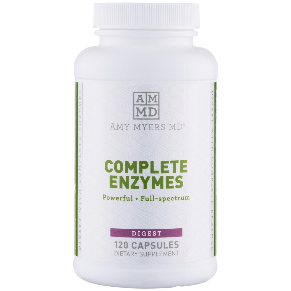 Complete Enzymes -- 120 Capsules (Капсулы) Amy Myers MD