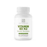 Витамин D3-K2 - 10000 МЕ (D3) - 60 капсул - Amy Myers MD Amy Myers MD