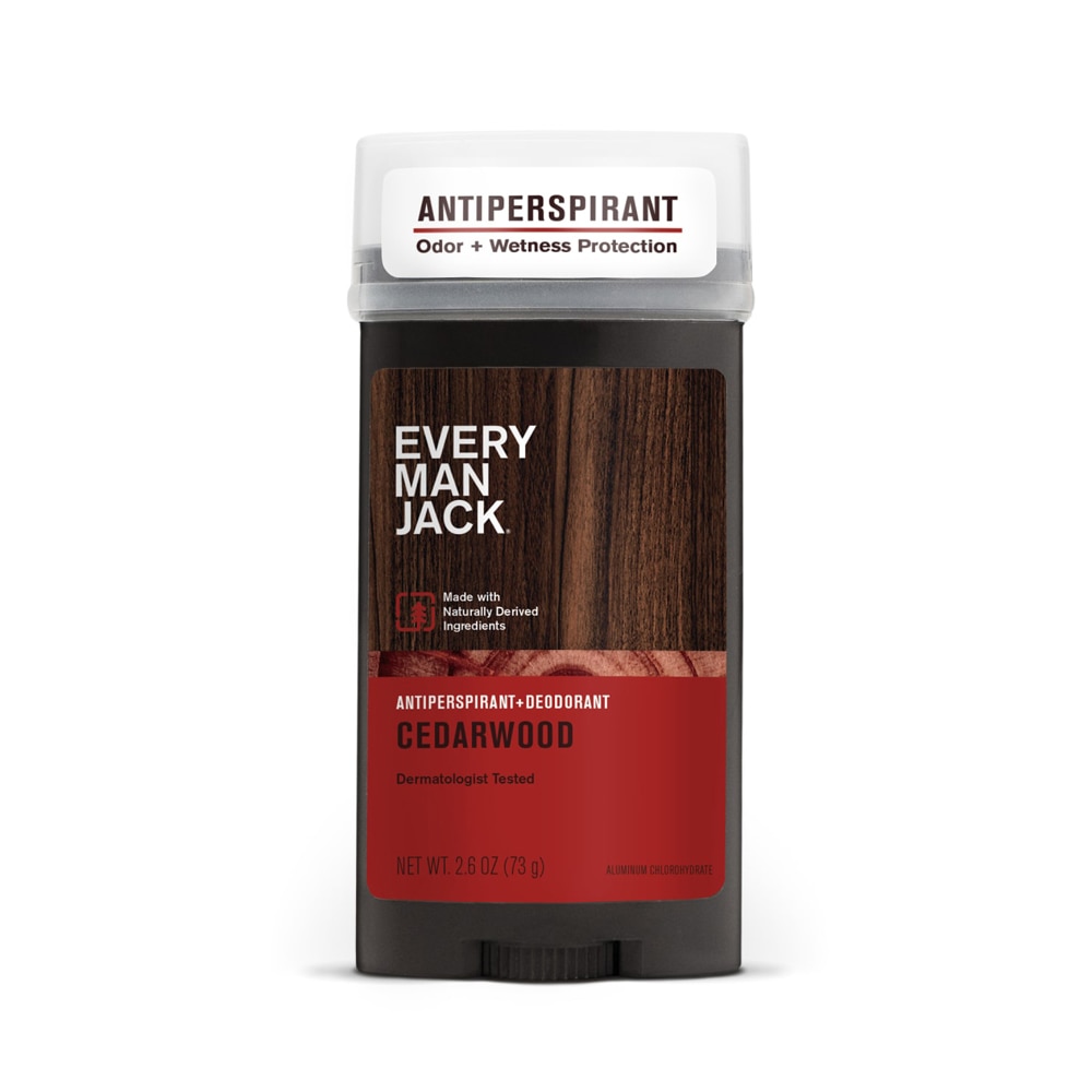 Антиперспирант + дезодорант — кедр — 2,6 унции Every Man Jack