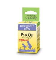 Ps & Qs Peace and Quiet Strawberry -- 125 Mini Tablets (Таблетки) Herbs for Kids