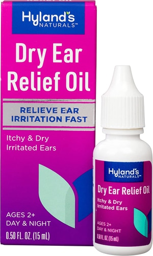 Натуральное масло для сухого ухода за ушами — 0,5 жидких унций Hyland's