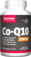 Co-Q10 для здоровья сердца - 200 мг - 60 растительных капсул - Jarrow Formulas Jarrow Formulas