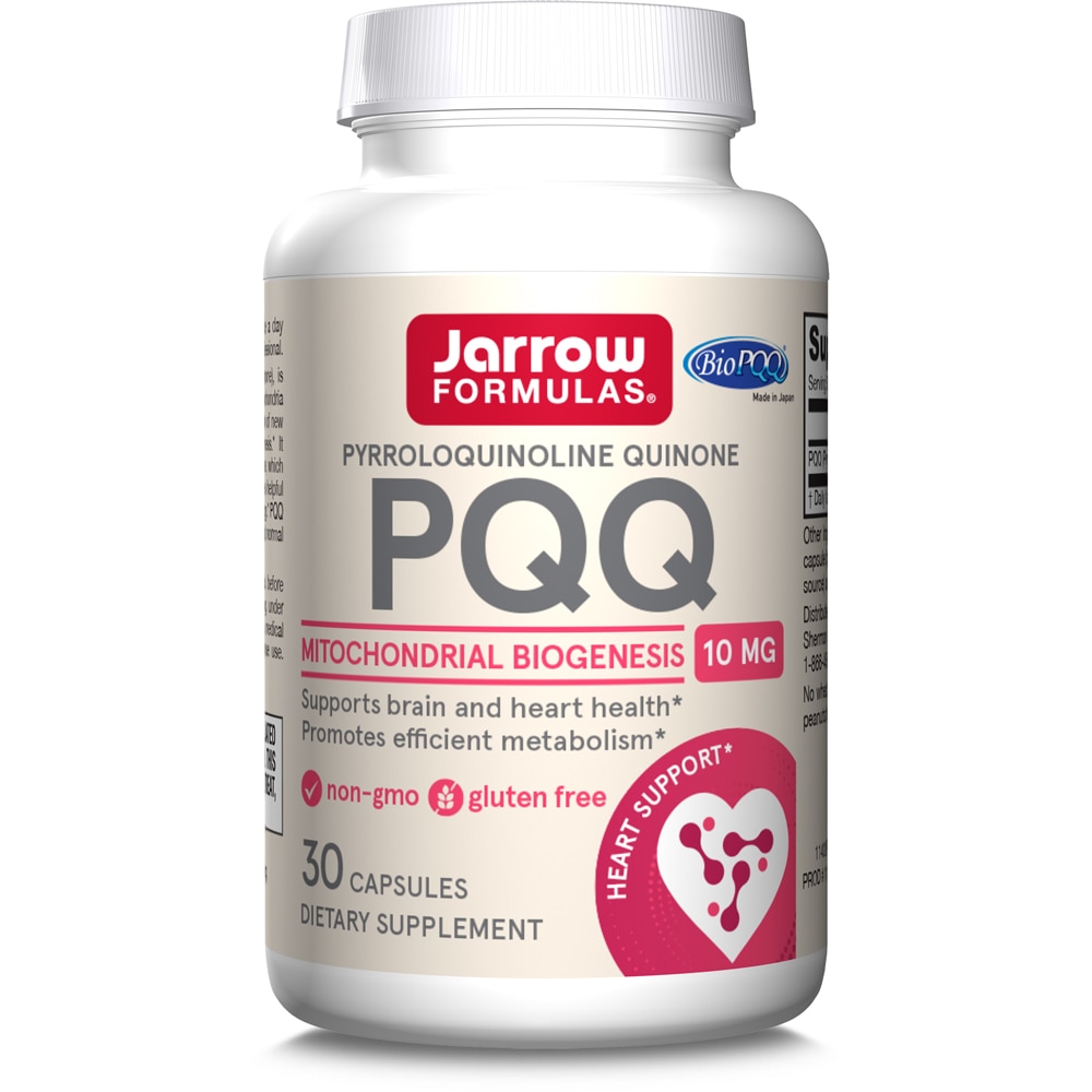 Heart Health PQQ -- 10 mg - 30 Capsules (Капсулы) Jarrow Formulas