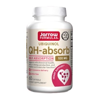 QH Absorb для здоровья сердца - 100 мг - 60 мягких капсул - Jarrow Formulas Jarrow Formulas