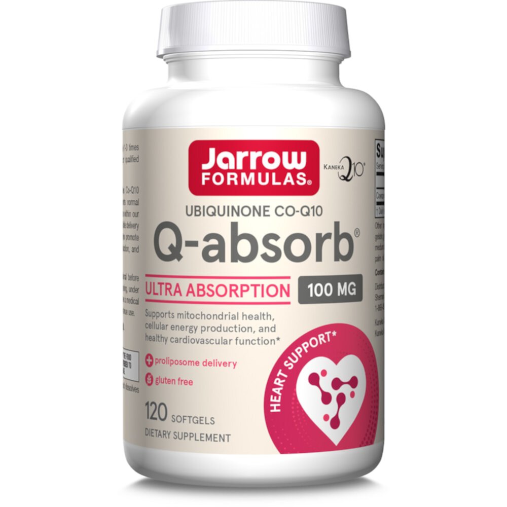 QH-absorb -- 100 mg - 120 Softgels (Мягкие капсулы) Jarrow Formulas