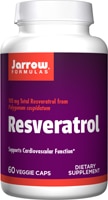 Ресвератрол для здоровья сердца — 100 мг — 60 растительных капсул Jarrow Formulas