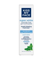Зубная паста Super White с прохладным мятным гелем — 4,5 унции Kiss My Face