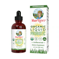 Organic Probiotic Drops (Капли) Unflavored (Без вкуса) -- 4 fl oz (Жидкие унции) MaryRuth's