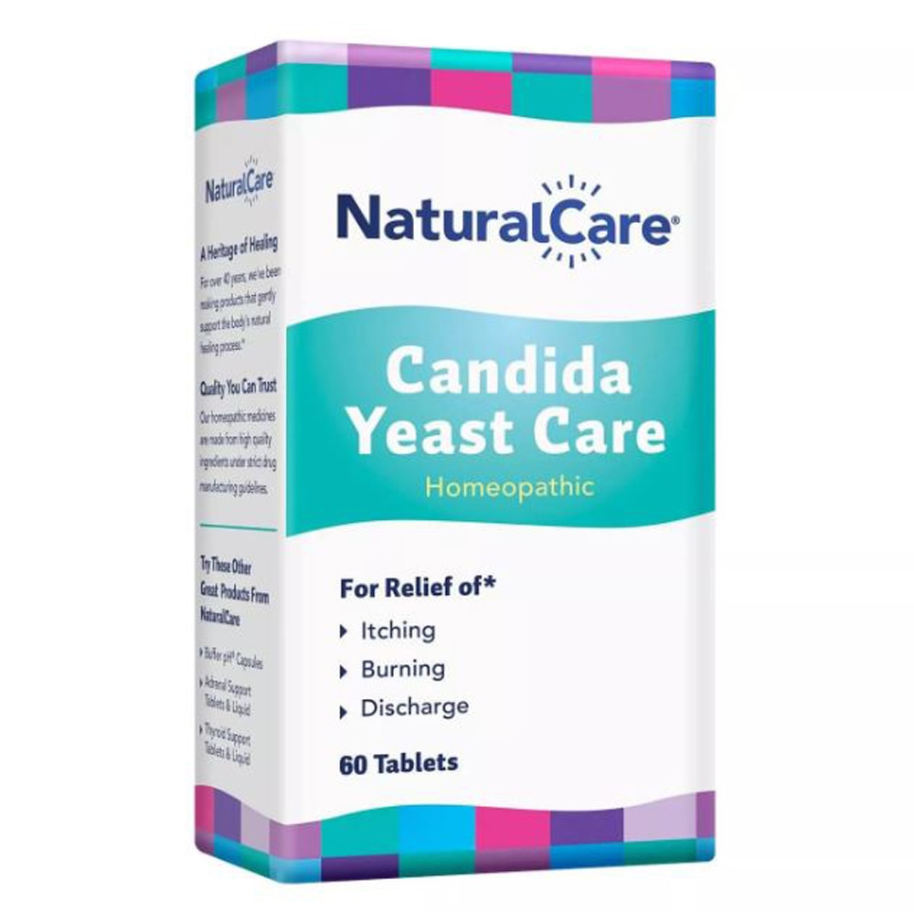 Гомеопатическое средство против дрожжей Candida, 60 таблеток Natural Care