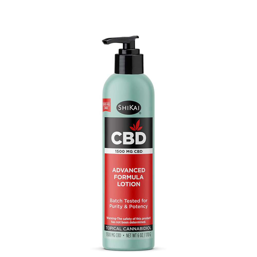 Лосьон CBD Advanced Formula — 1500 мг — 6 унций Shikai