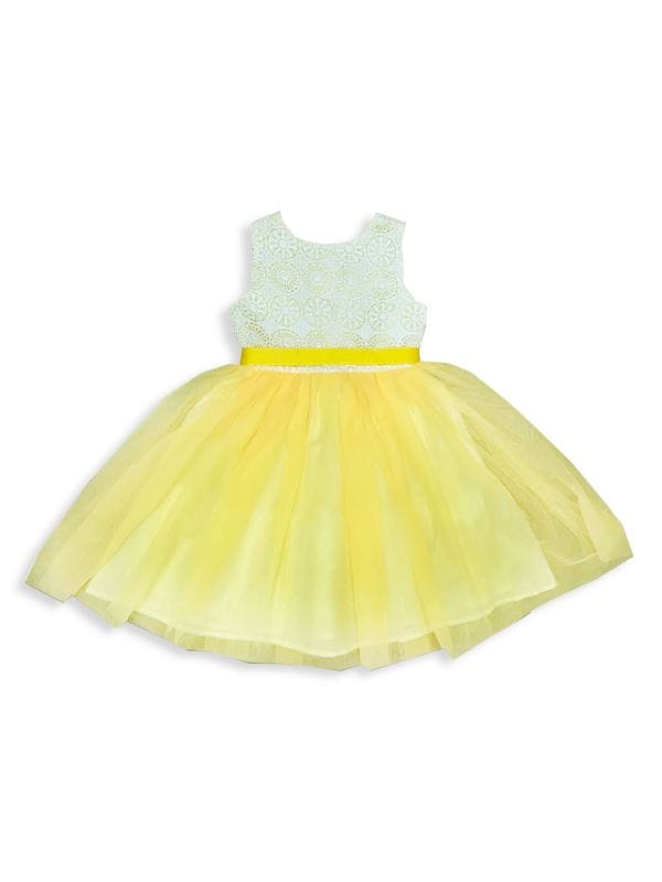 Тюлевое платье с принтом для маленьких девочек и девочек Joe-Ella