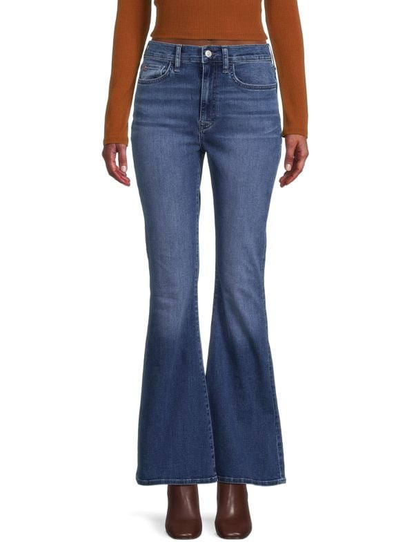 Расклешенные джинсы Heidi с высокой посадкой Hudson
