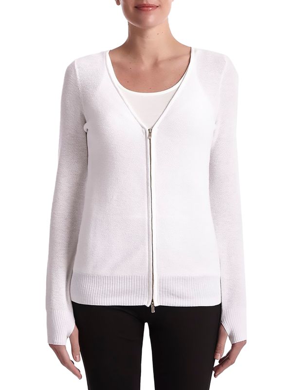 Женский Кардиган Capsule 121 Crystal Cashmere Blend Zip Front Capsule 121