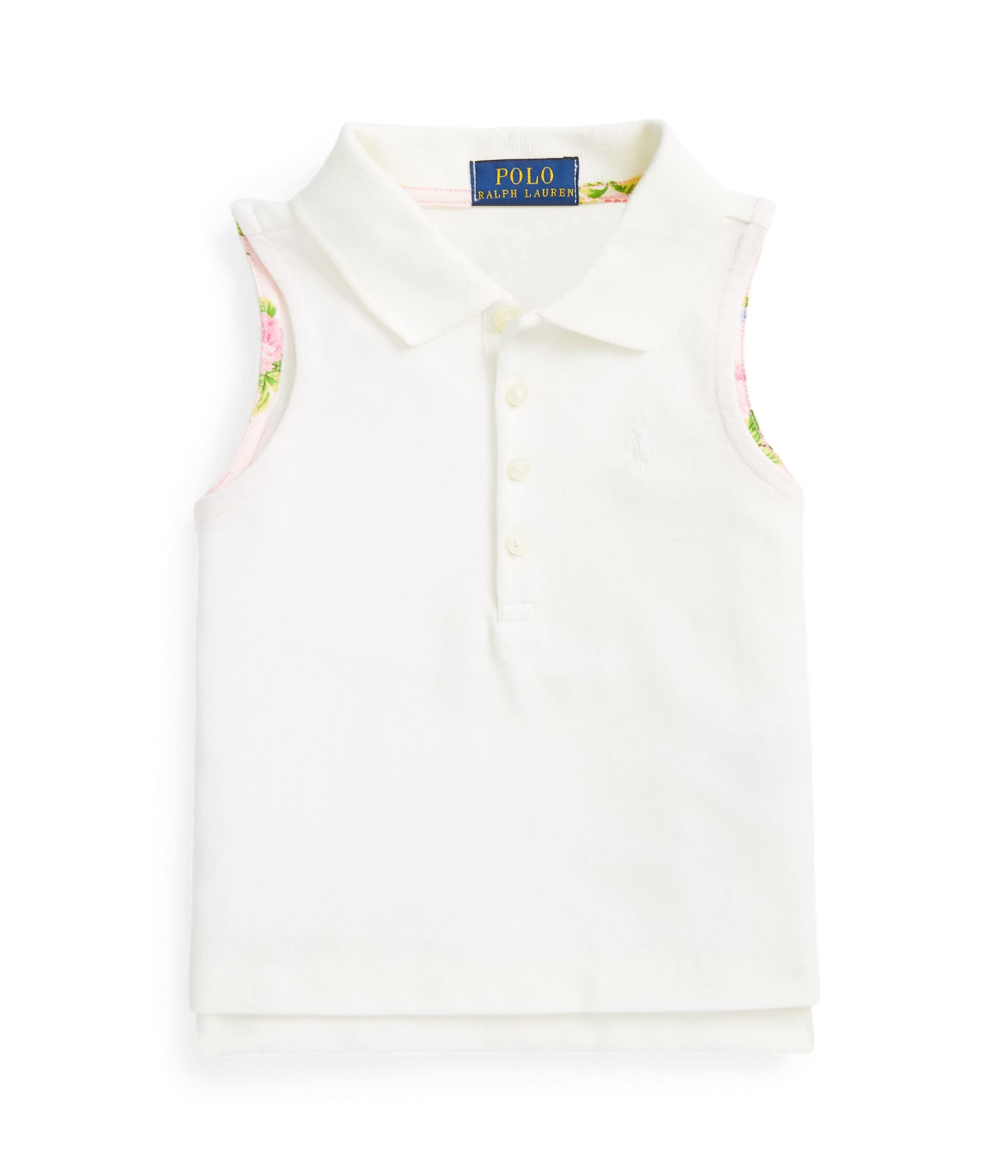 Рубашка-поло без рукавов из хлопковой сетки (для маленьких детей) Polo Ralph Lauren