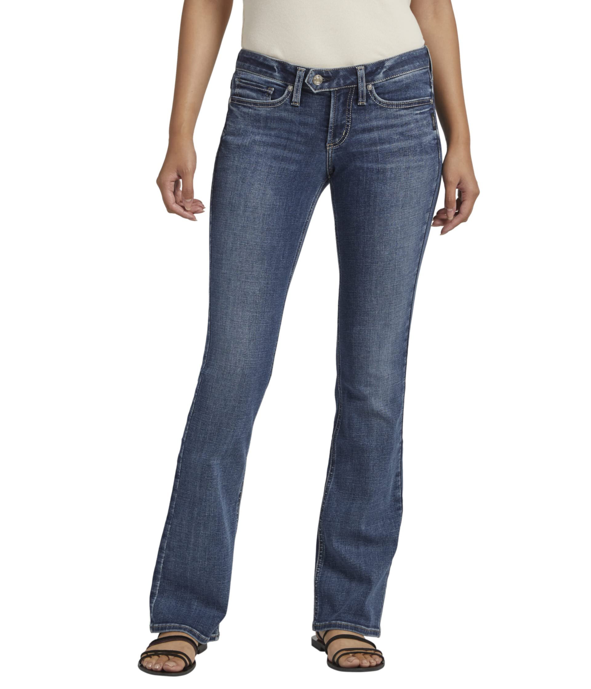 Узкие джинсы с заниженной талией вторник L12602ECF387 Silver Jeans Co.