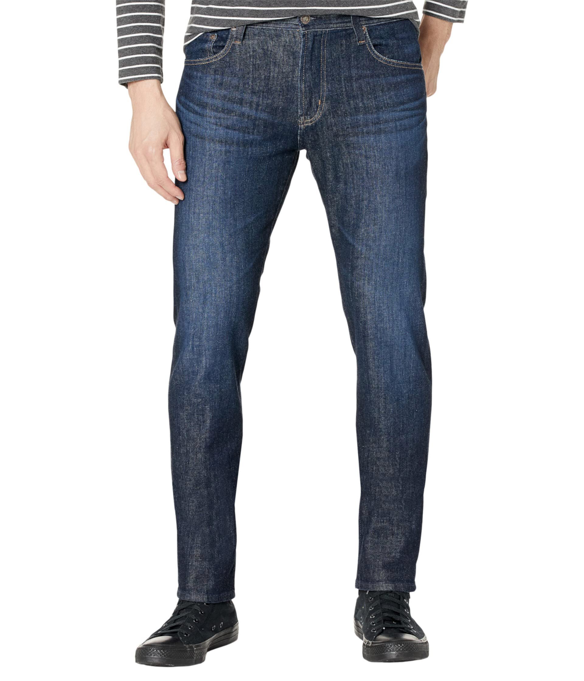 Узкие джинсы Tellis Modern в цвете Темный каньон AG Jeans